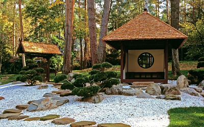 Частный японский сад 