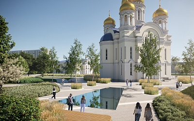 Парк у метро Некрасовка